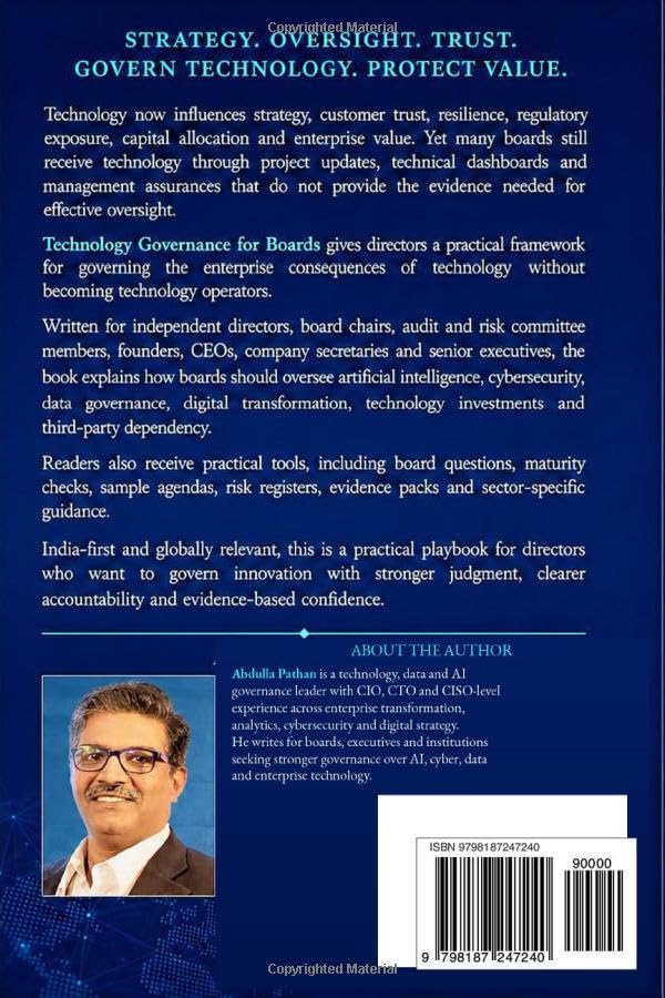 Image of Technology Governance for Boards: How Directors Govern AI, Cybersecurity, Data, Digital Transformation and Enterprise Risk