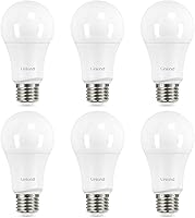 Vista 15 de Linkind - Bombillas LED A19 regulables, equivalente a 60 W, eficiente energéticamente 9 W, luz blanca cálida de 3000 Kelvin, 800 lúmenes, base