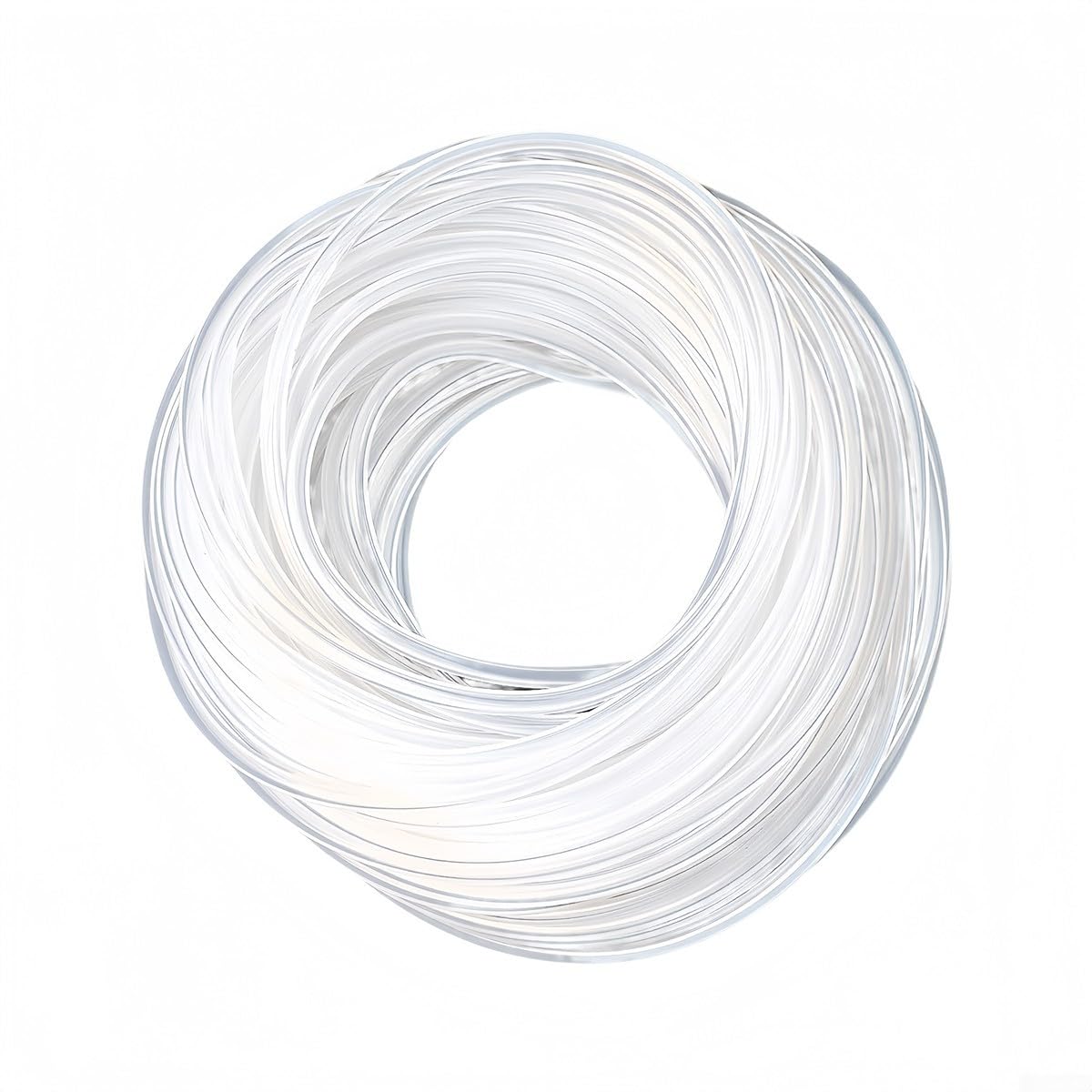 Tubo in silicone, 50 m, tubo flessibile ad alta temperatura, 3 x 6 mm, per macchina da caffè, pezzo di ricambio per distributore di bevande
