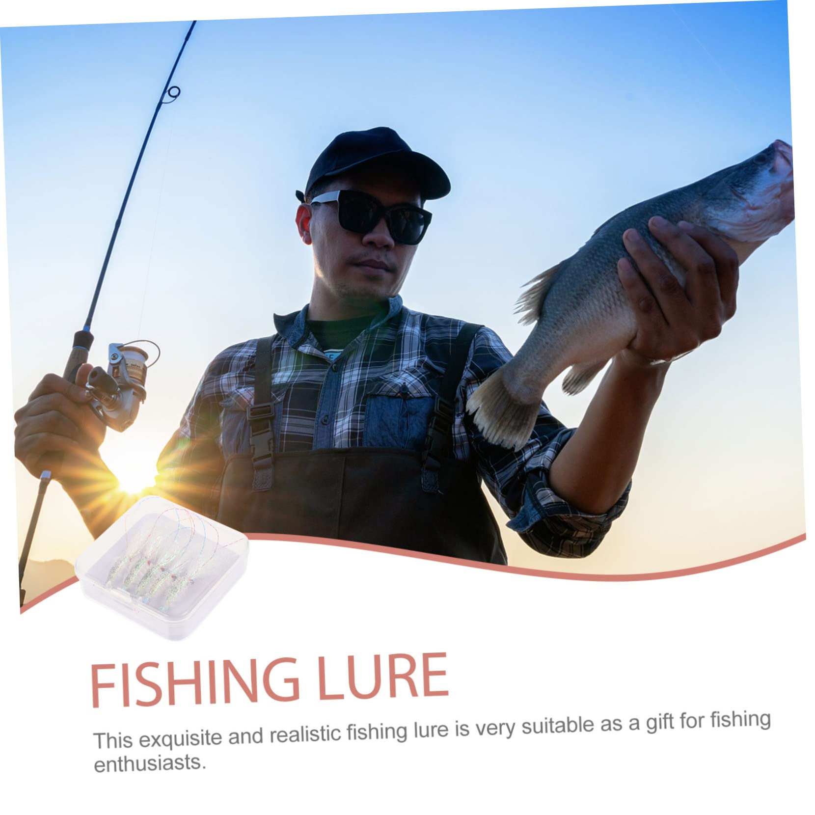 BESPORTBLE Lot De 5 Boîtes De Leurres De Pêche Leurres Spinnerbait Jigs Leurres Deau Douce Appâts De Natation Résistants À Lusure Équipement De Pêche Artificiel