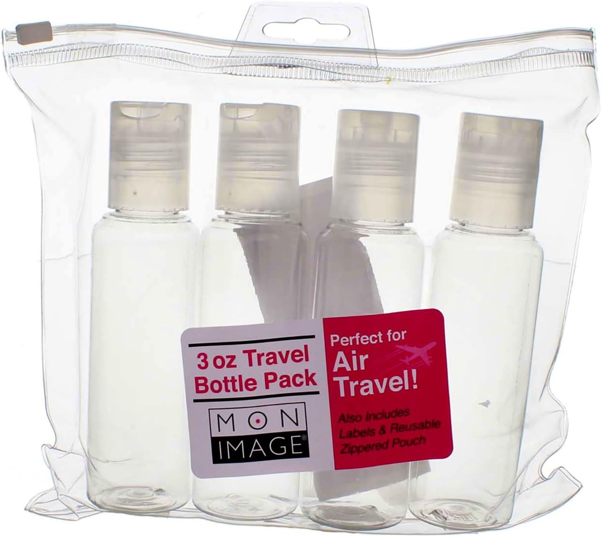Ecotools, Bottle Travel Translucent Assorted Pack, 1 Count