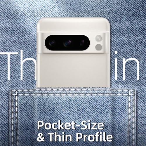 Image of X-level for Google Pixel 8 Pro Case, Extra Slim 0.3 mm Thin Translucent Matte Finish Soft Phone Cover, Anti-Scratch Shockproof Case for Google Pixel 8 Pro, Translucent White