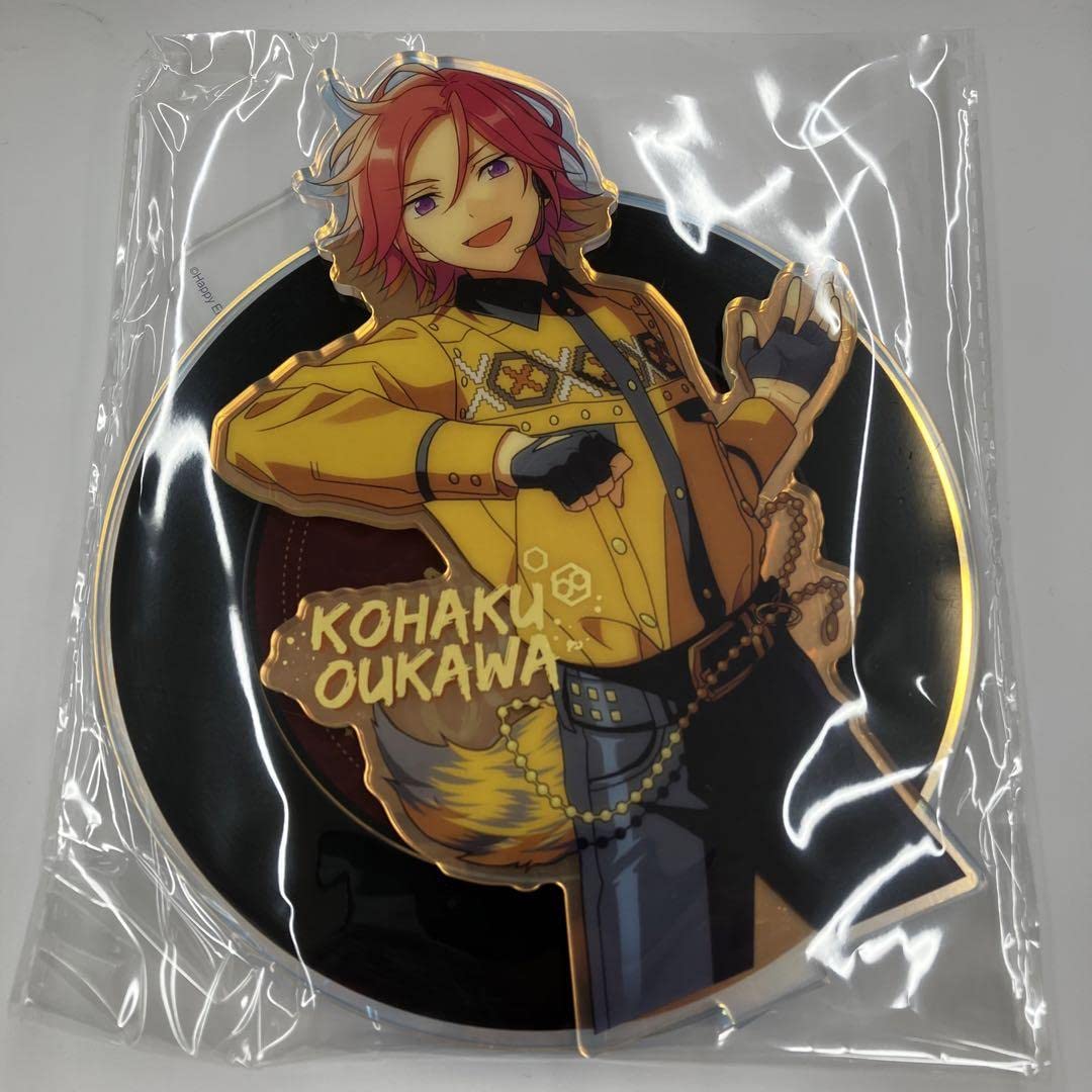 あんスタ 中国6周年 桜河こはく 桜河こはく群星缶バッジ中国あん