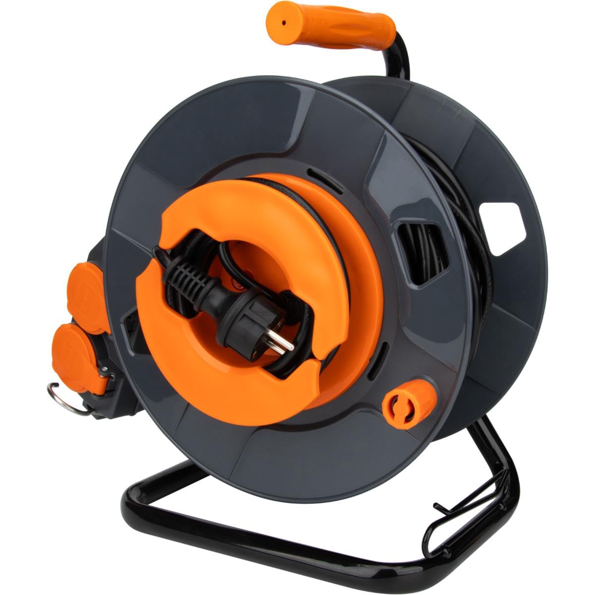 Zenitech - Avvolgitore fai-da-te - 4 prese 16A - 3G1,5 mm² - 30 m - Zenitech