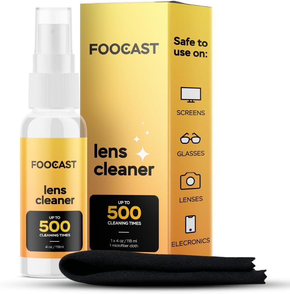 Glasses Cleaner Spray Kit (1 x 4 Oz) Also Ideal for