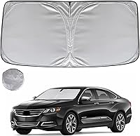 Vista 38 de KAYZT Parasol para parabrisas para Toyota Camry 2012-2017 LE XLE Hybrid SE XSE Sedan plegable, accesorios de ajuste personalizado para ventana