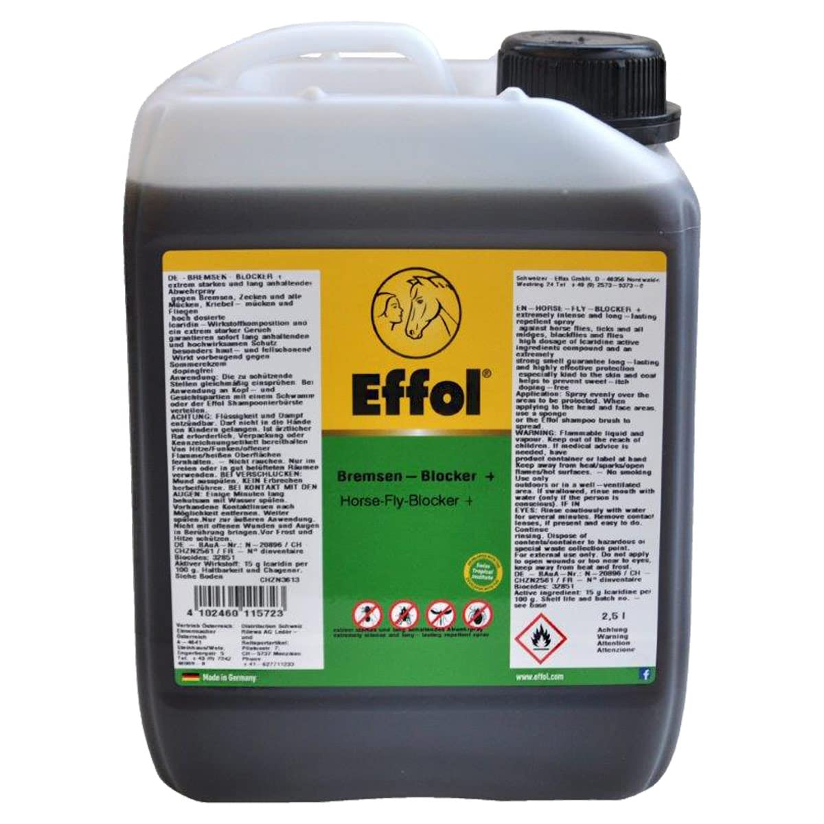 Effol Bremsen-Blocker + Fliegenspray Größe 2,5 Liter