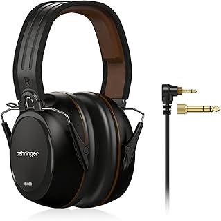 Behringer スタジオモニタリングヘッドフォン 40mmドライバ クローズドバック DH100