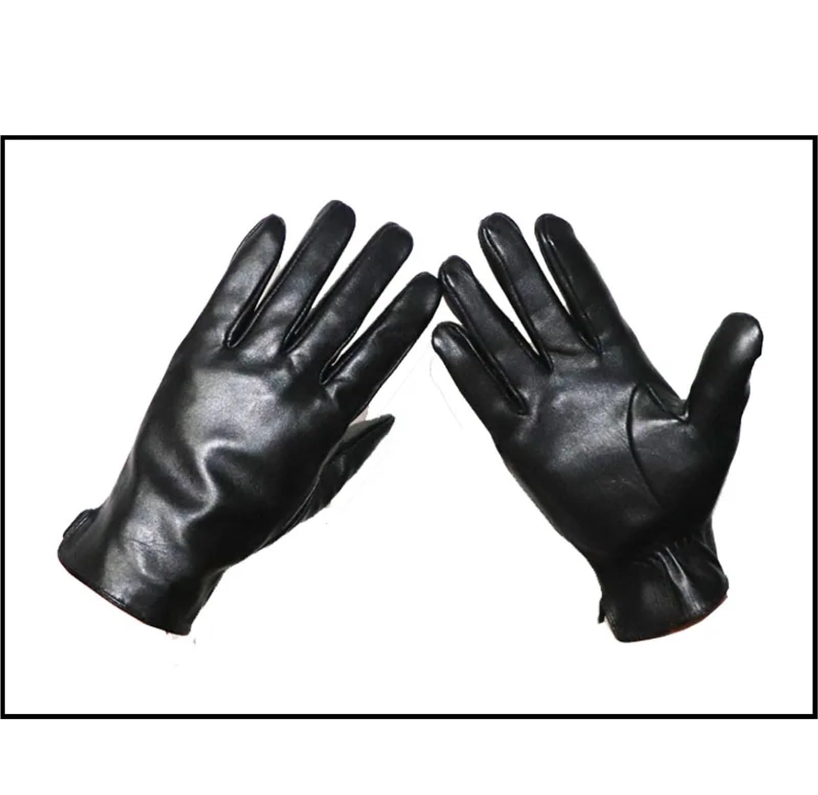 Guanti da guida in pelle Guanti in pelle da uomo e donna, in di pecora, senza fodera, sottili, for moto, primavera, autunno inverno, touch screen