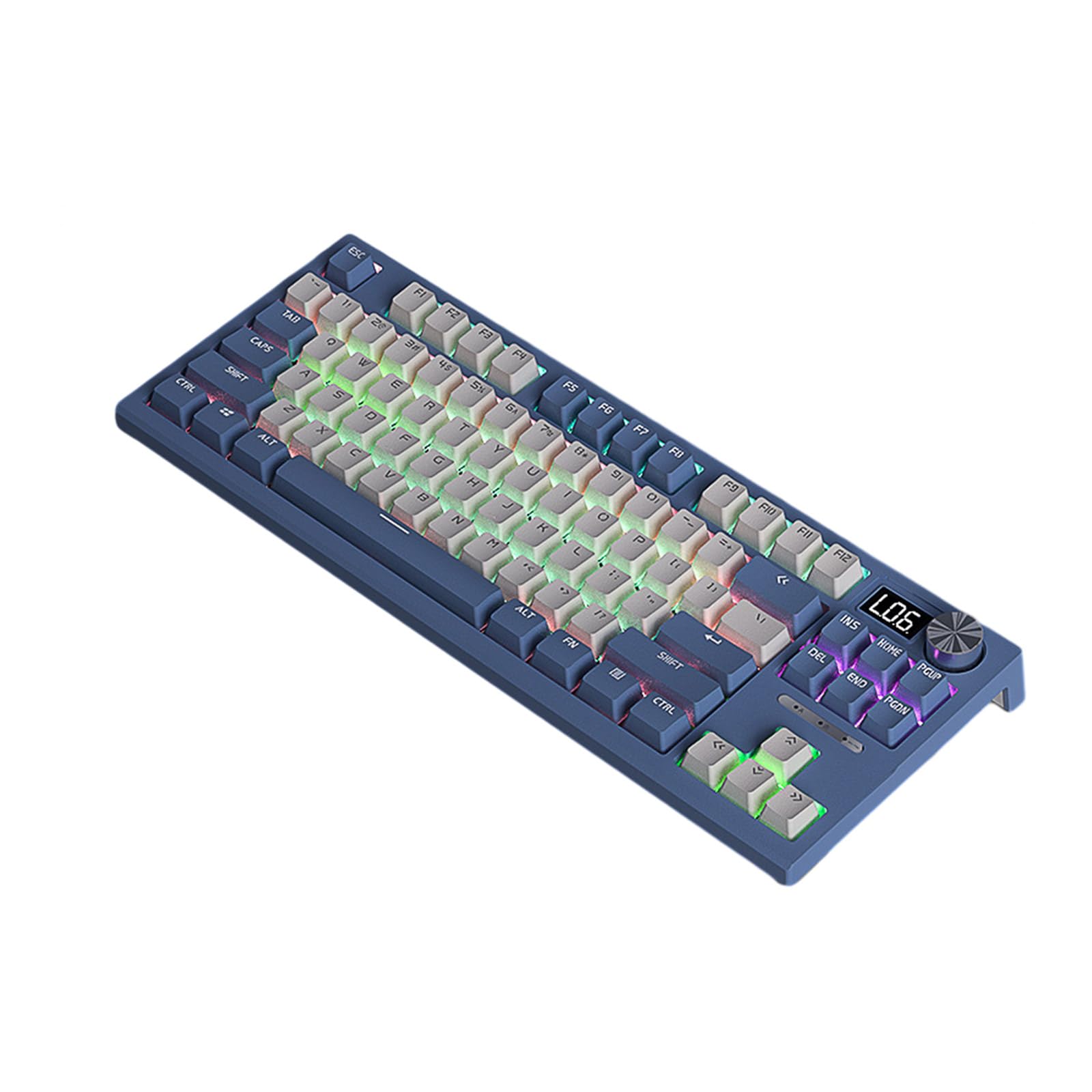 Accessori da gioco Tastiera da gioco K82 con retroilluminazione a tre colori e 94 tasti per giocatori Computer PC Laptop Tastiere Tastiera da gioco Luminosa