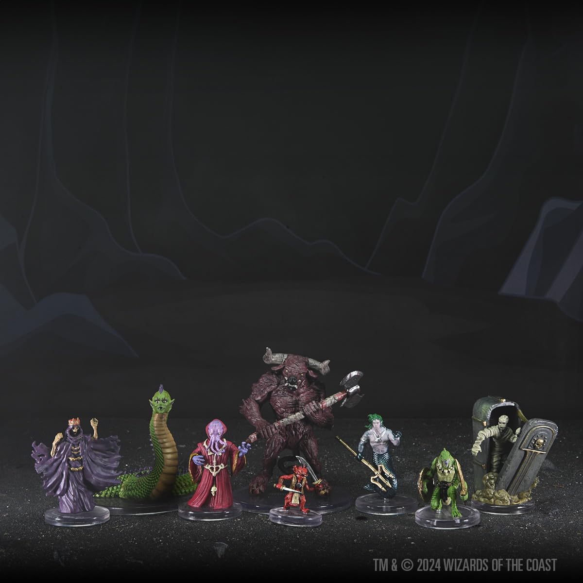 WizKids Klasyczne kolekcje D&D: Monsters (K-N, plastik)
