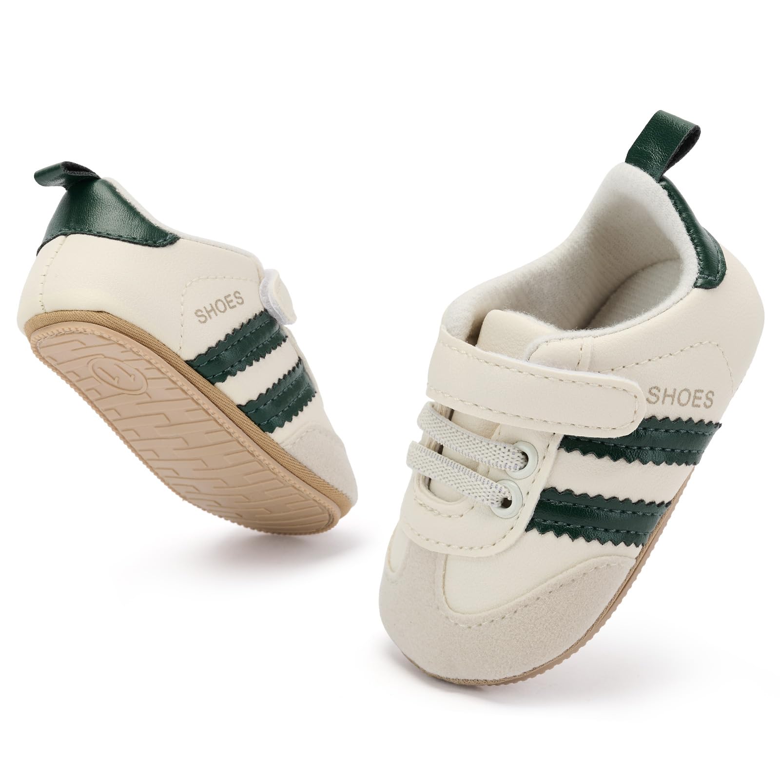 Baby Shoes for Boys Girls Non Slip Low Top Infant Walking Shoes Breathable Comfort Toddler Walker Shoes Pull On Newborn Baby Sneakers 3 6 9 12 Months-image-44