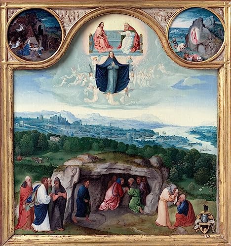 Art Tableau l'Assomption de la Vierge Joachim Patinir déco murale chambre