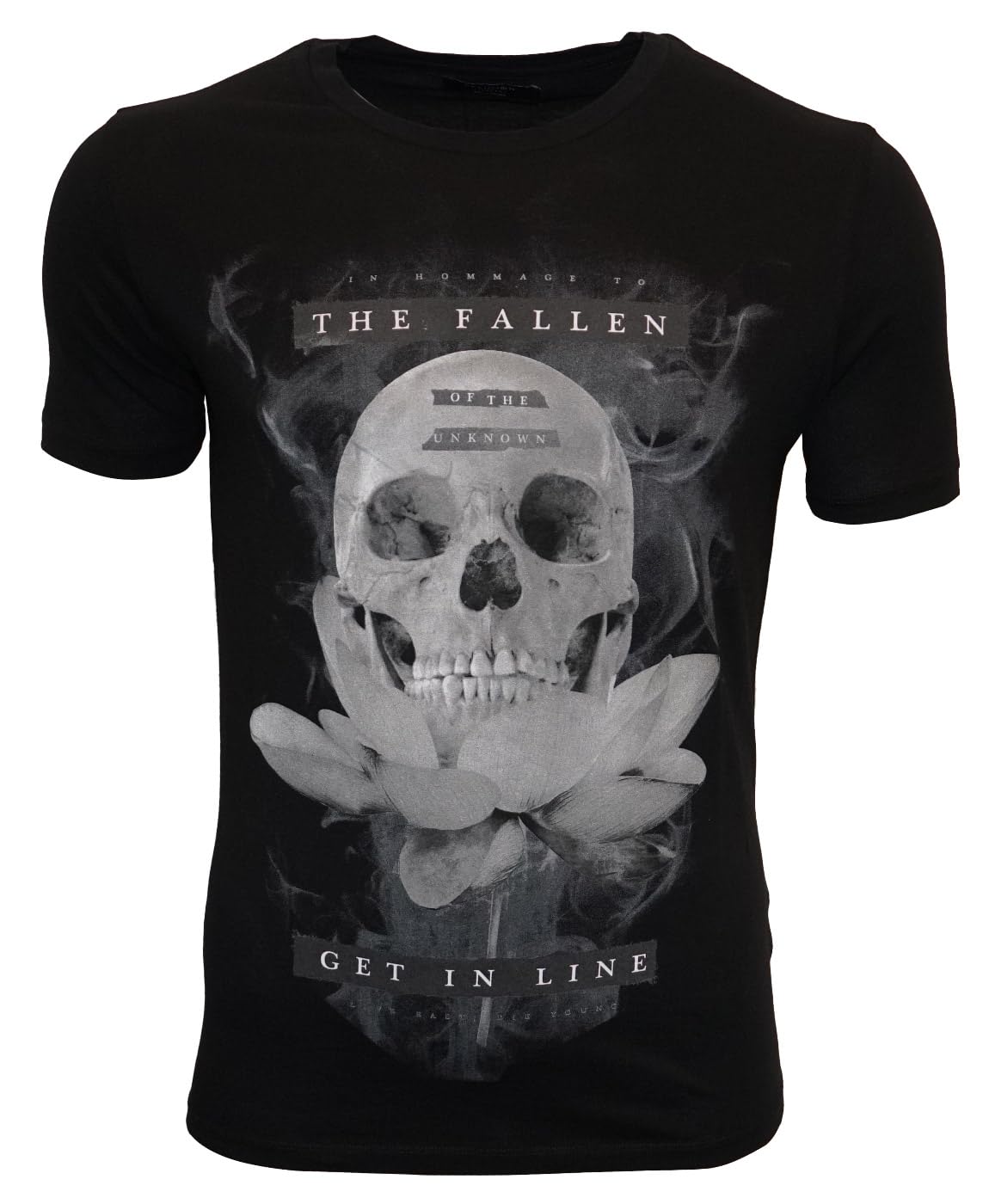 Religion Clothing Lotus Skull - Camiseta para hombre
