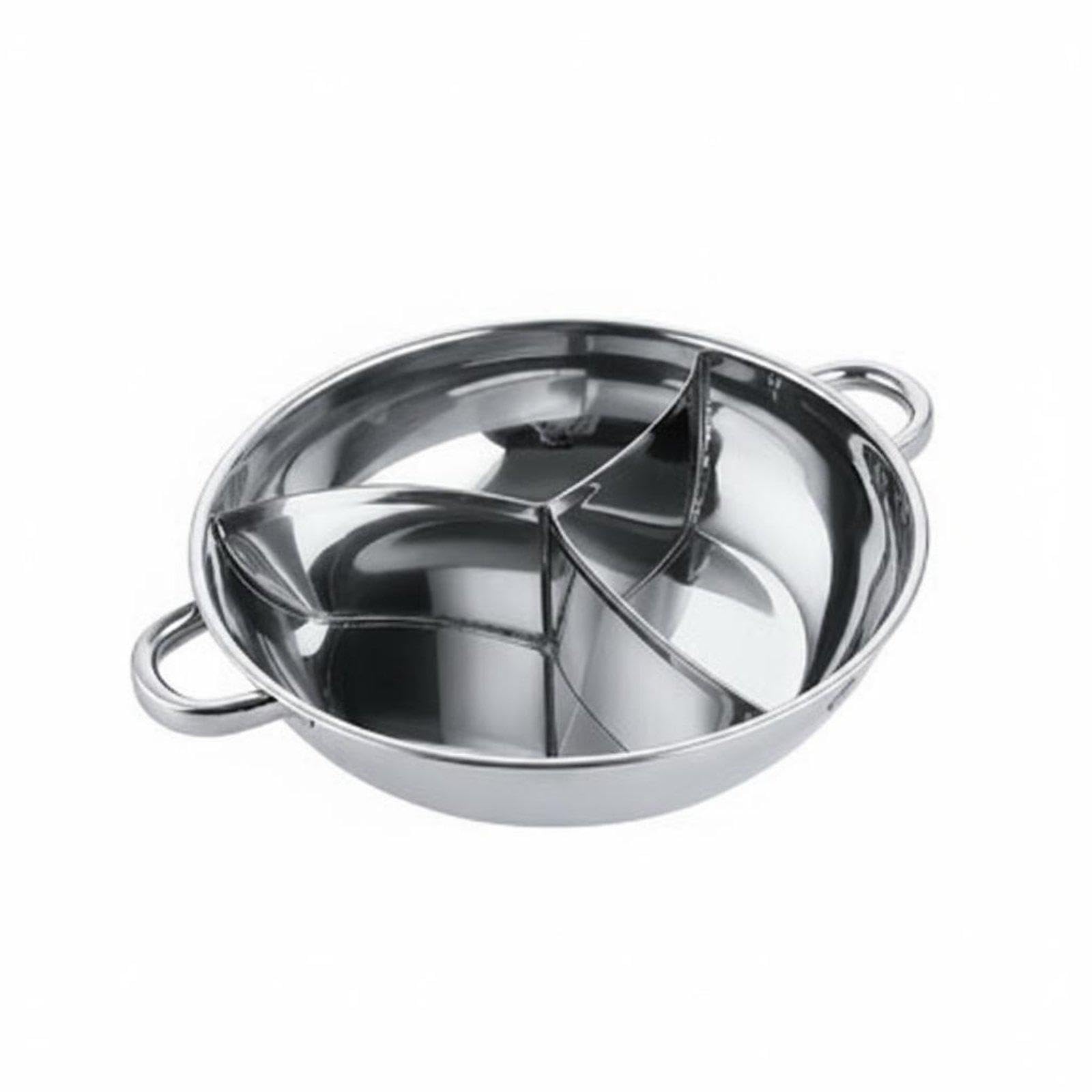 Multi-Section Hot Pot Induction Compatible Divided Hot Pot Thickened Body Cookware for Families, Home, Parties|Home & Garden| Kitchen Dining & Bar| Small Kitchen Appliances| Cookers & Ste-image-11