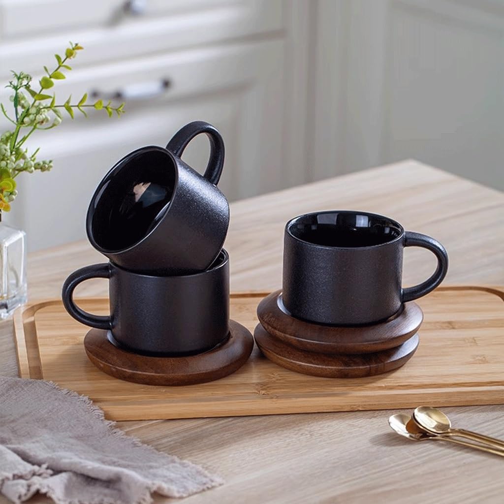 ENGENDER Tazas Cafe Taza De Café Cerámica Esmerilada Mug Cups
