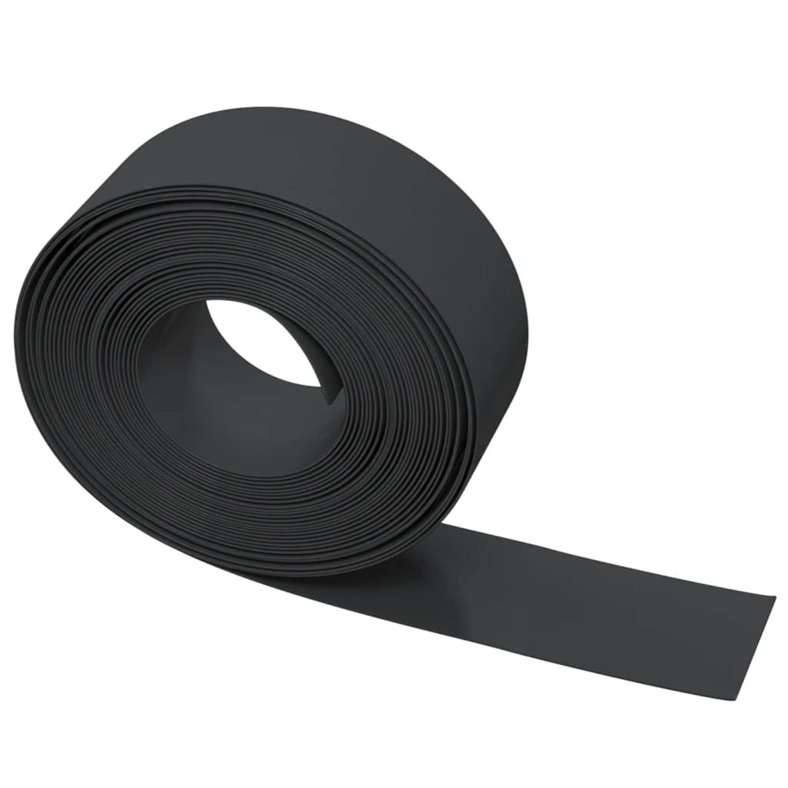 BaraSh Beeteinfassung Rasenkanten 3 STK. Schwarz 10 m 20 cm Polyethylen Beetumrandung Kunststoff Garten Beeteinfassung