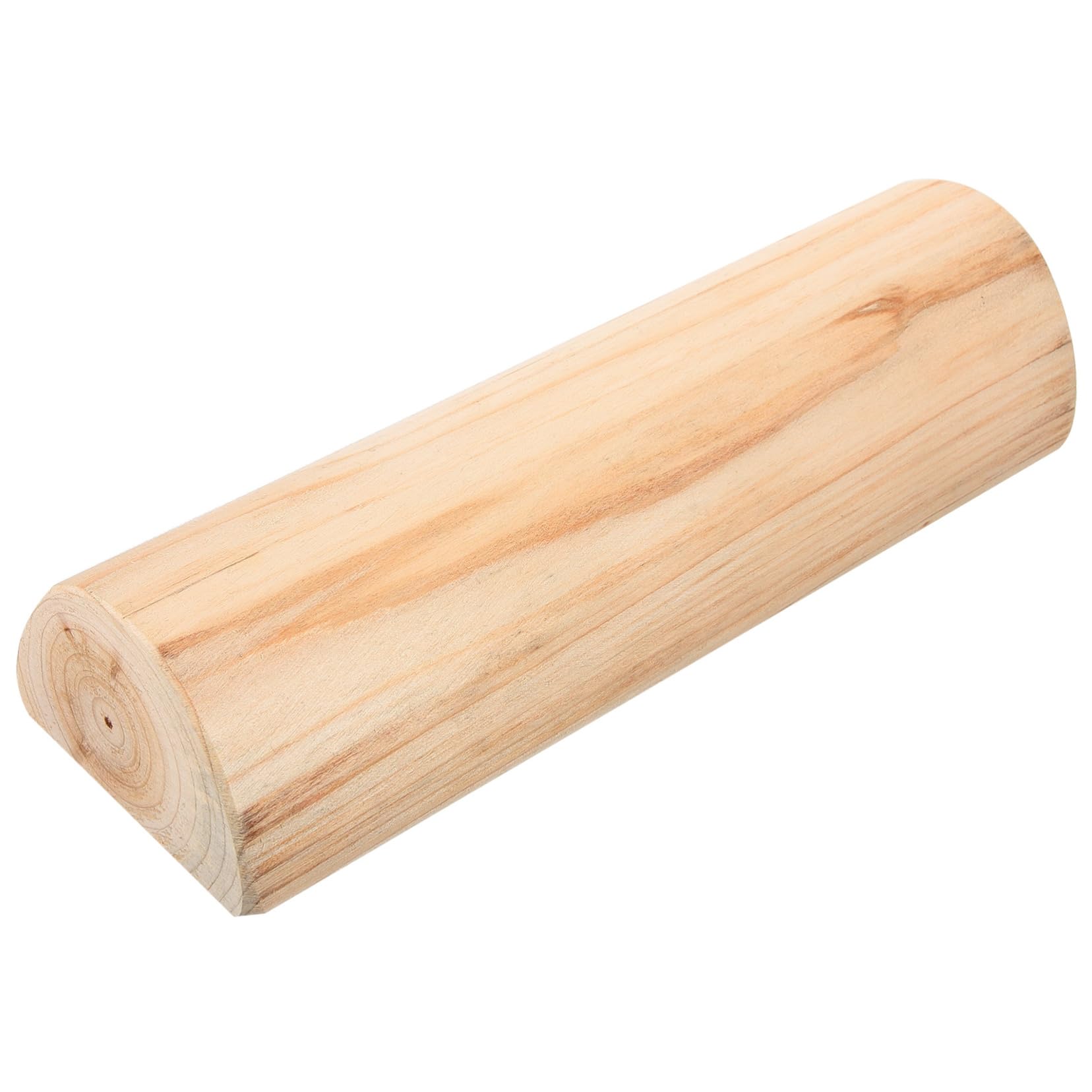 Gatuida Sauna Pillow Cervical Pillow Wooden Material Ergonomic Design for Neck Shoulder Support