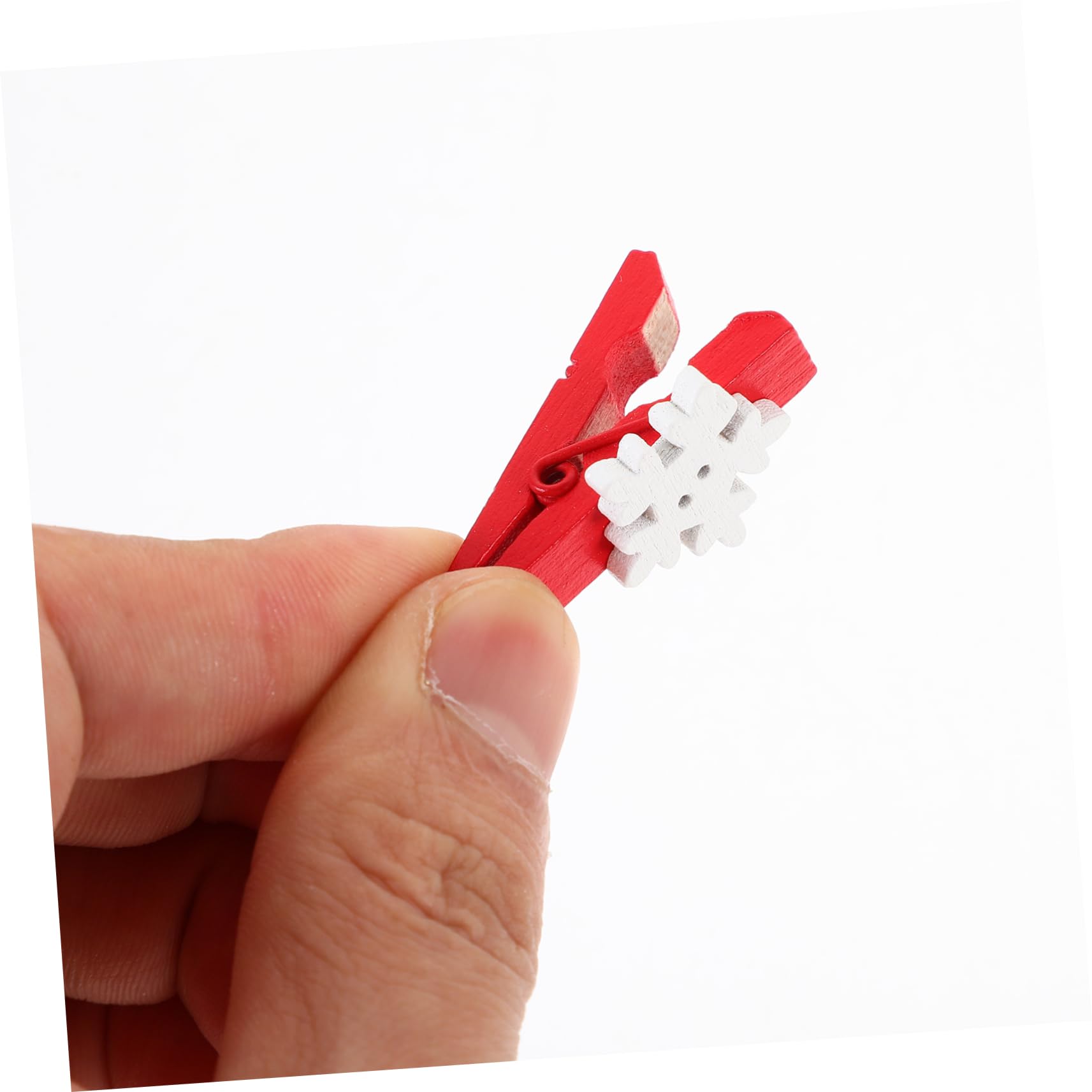 Gatuida 375stücke Weihnachts Holzklammern Foto Clips Verschiedenen Designs Mit Schneeflocken Handschuhe Weihnachtsbaum Rentier Für Festliche Dekoration Und Erinnerungsfotos