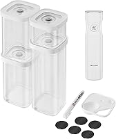 Vista 15 de ZWILLING Fresh & Save - Caja de plástico, recipiente hermético para almacenamiento de alimentos secos, cubo pequeño, contenedor S, 0.34 cuartos