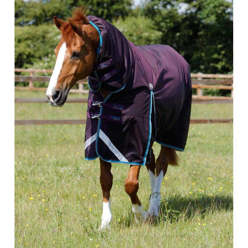 Coperta impermeabile per cavalli con copricollo Premier Equine Buster Storm 100 g