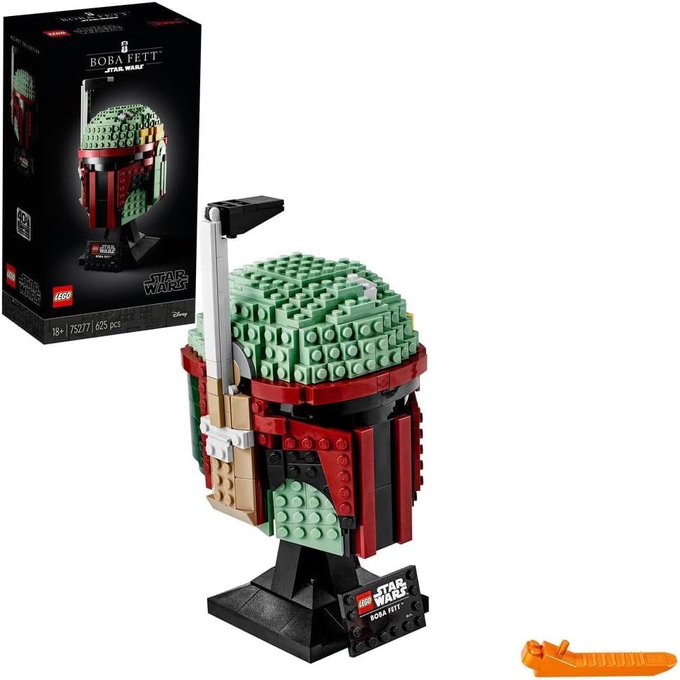 Star Wars Boba Fett Helmet 75277 Collectible Building Kit (625 Pieces)