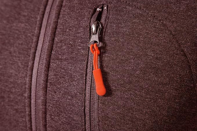 Men Hoodies Casual Hoodies for Men with Zip Pockets Full Zip Long Sleeve Sweatshirt Sports Hooded Jacket - Image 4