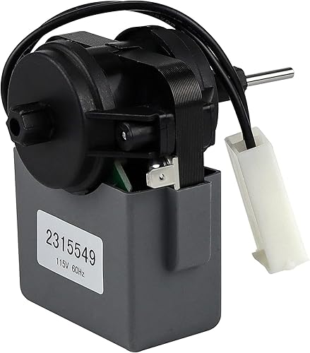 AMI PARTS Motor del ventilador del evaporador del refrigerador 2315549 compatible con el refrigerador Whirlpool Kenmore que reemplaza WP2315549