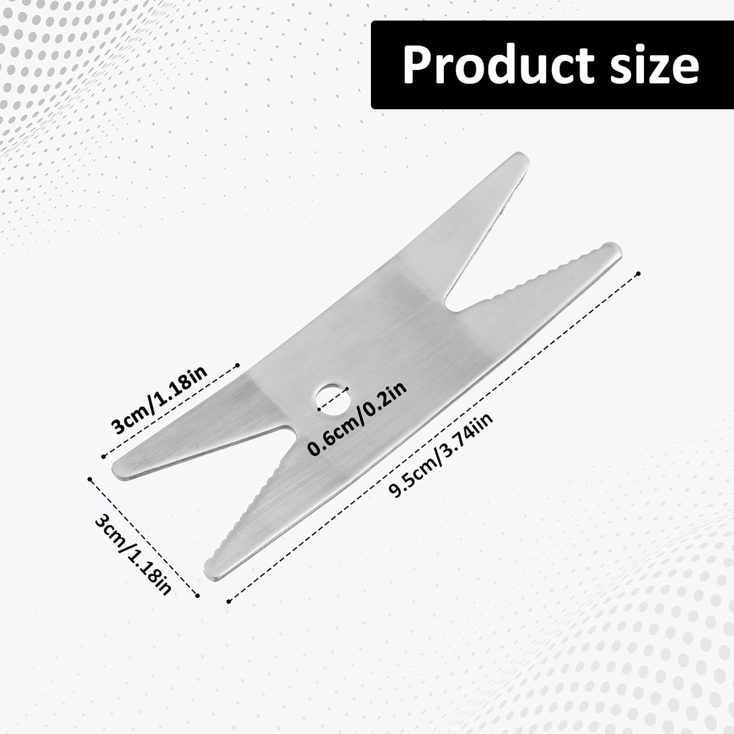 Multi Guitar Spanner Wrench with Microfiber Suede Backing Stainless Steel Guitars Tool for Guitar Toggle Switch Knob Tuner Bridge Pin Adjustment Precision Setup for String Instruments