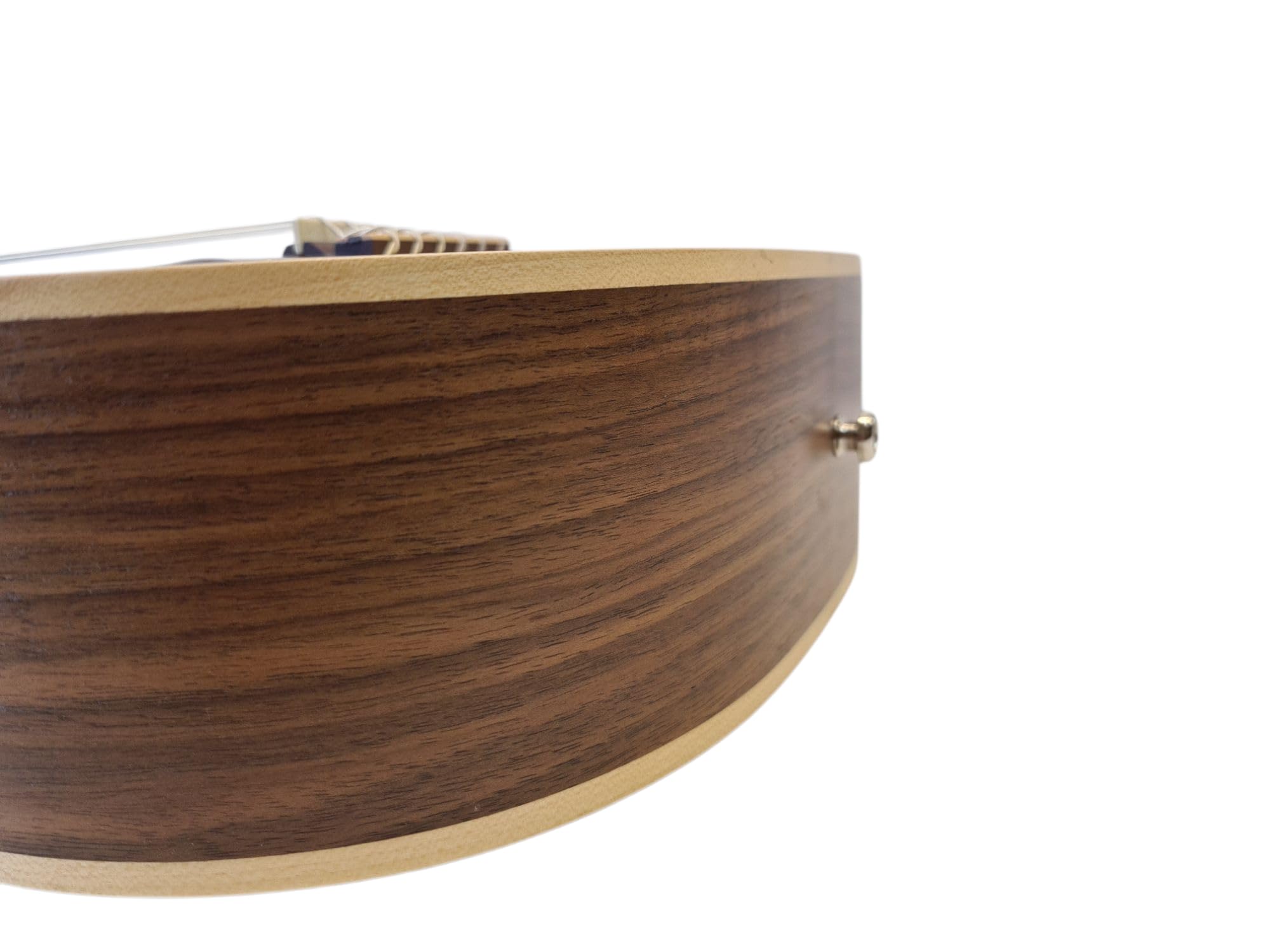 Konzertgitarre 1/2 vollmassiv WoidBua Pro Natura SS300 – massive Fichtendecke & Walnussboden – Kindergitarre mit Gigbag hochwertige Schülergitarre für Einsteiger mit warmem Klang & Top-Verarbeitung