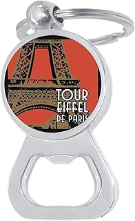 Tour Eiffel Paris Bottle Opener Keychain