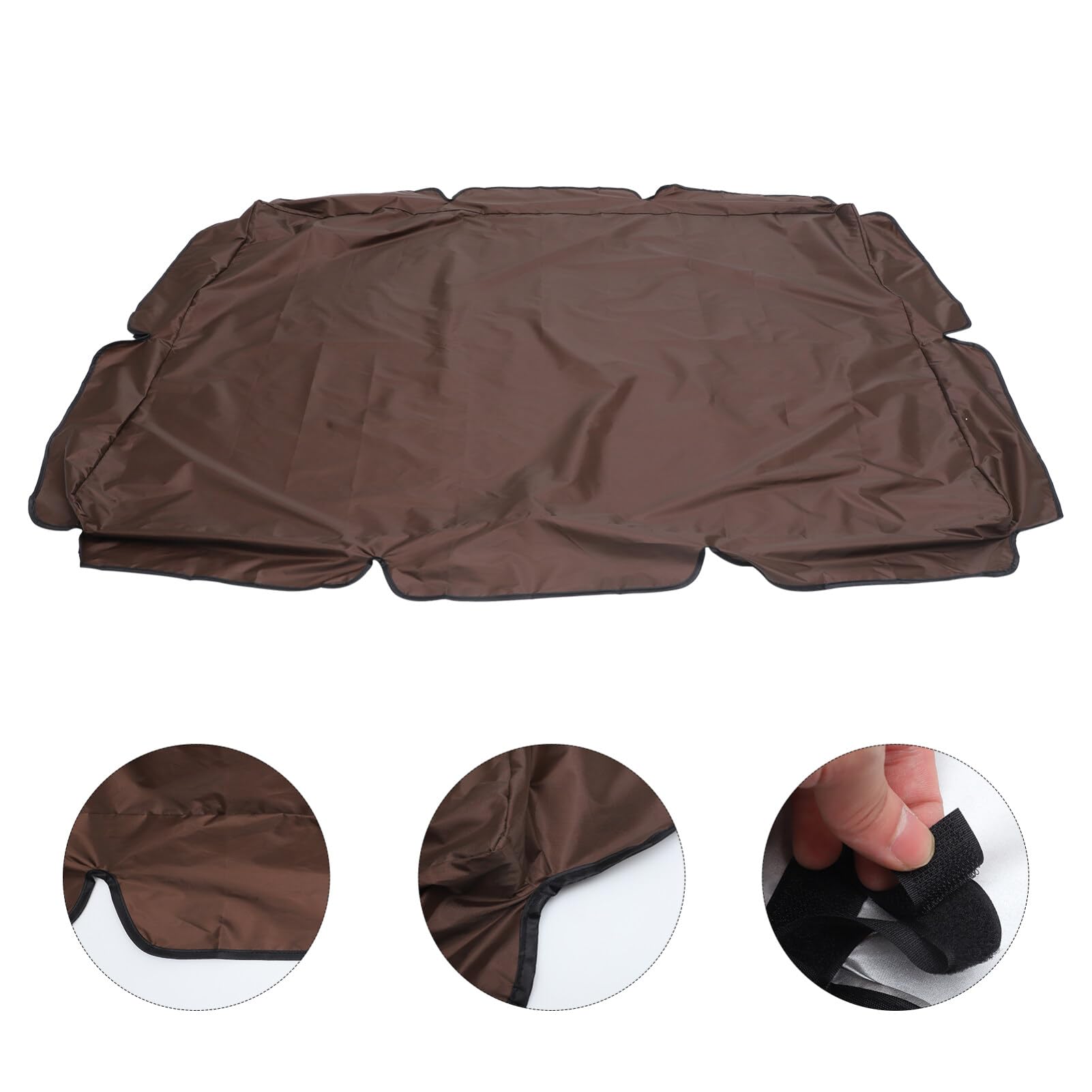 SUPVOX Waterproof Swing Protecting Cover - Porch Swing Cover,Resistant Seater Patio Swing Cover for Outdoor Courtyard Patio