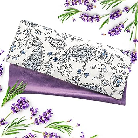 Hihealer Lavender Aromatherapy Eye Pillow Cover