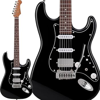Amazon | HISTORY HST/SSH-Performance Black エレキギター