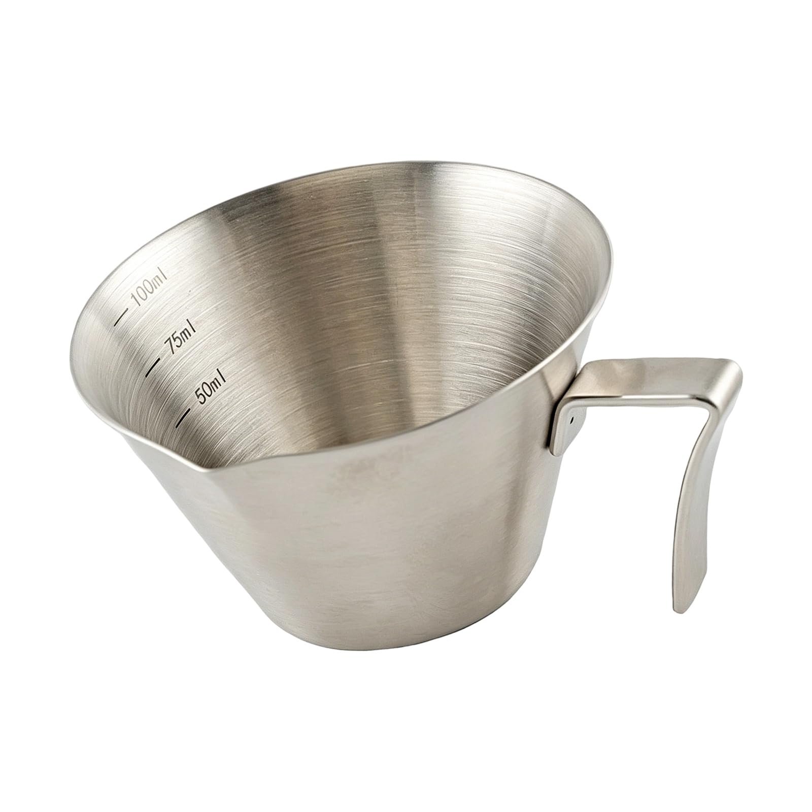 TQUXNGA Baristas Grade Coffee Measurement Tool with Spout Stainless Steel Construction Liquid Measuring Cup Multipurpose Kitchen Scale