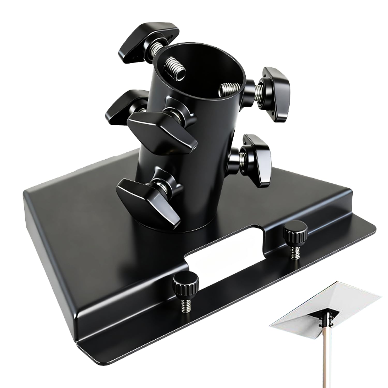 Adattatore per tubo Starlink Gen 3, versione migliorata della staffa Starlink Gen 3, supporto per palo Starlink, compatibile con l'antenna standard Starlink, adatto a pali da 1.1-2.1 pollici(28-54 mm)