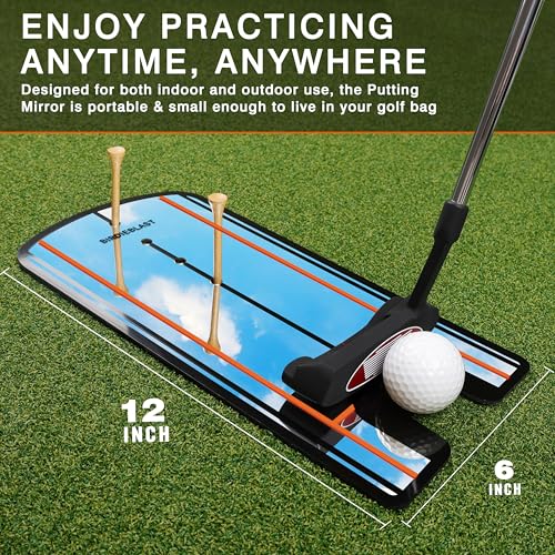 BIRDIEBLAST Golf Putting Mirror