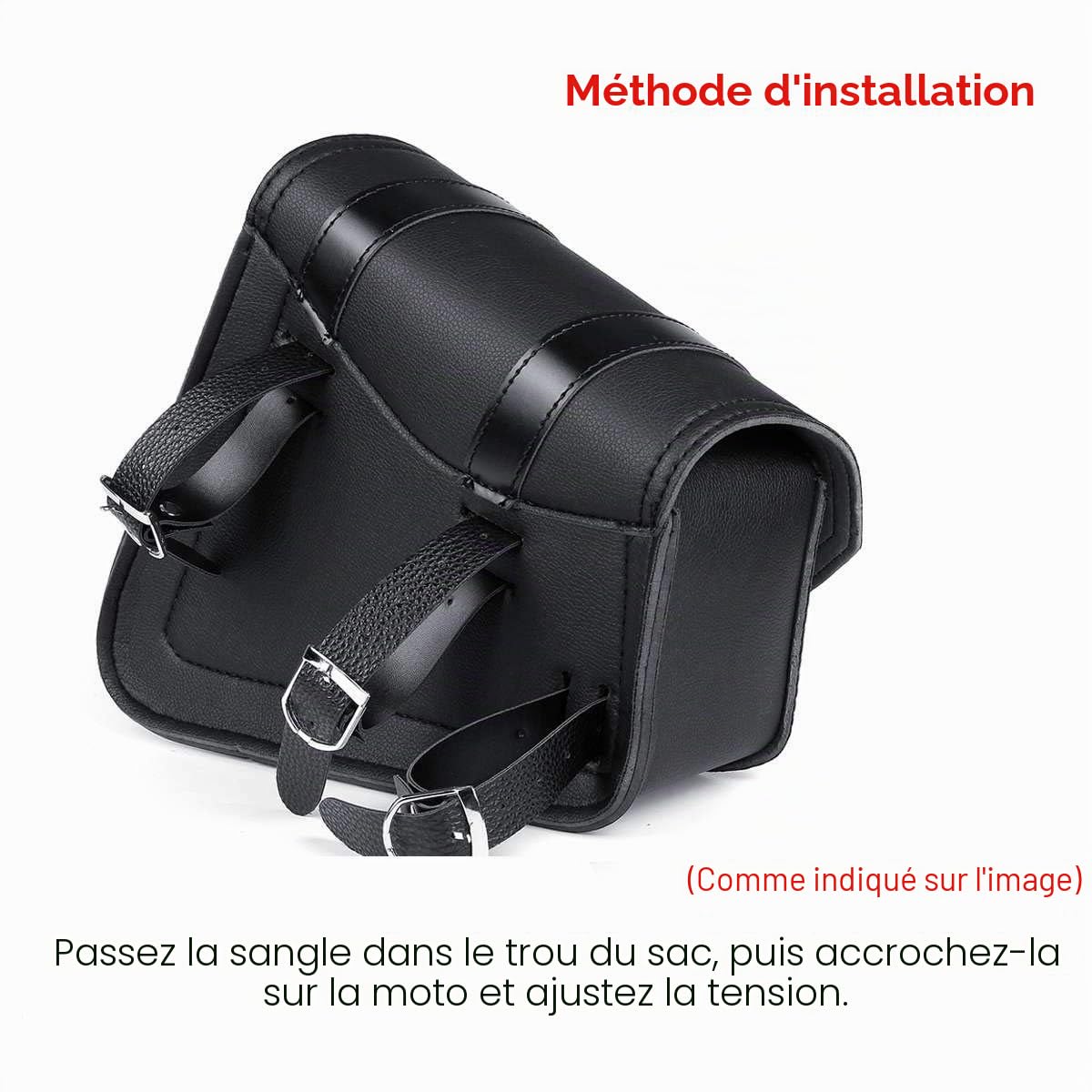 Sacoches Vintage pour Moto sacoches de Selle imperméables universelles en PU pour Scooter pour Honda pour Suzuki pour Yamaha pour HD Street Sportster