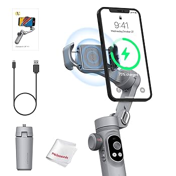 Amazon.co.jp: AOCHUAN Smart X Pro ジンバル スマホ 3軸