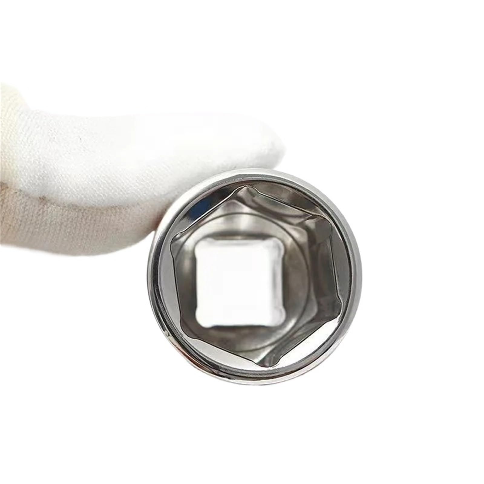 Nasadka sześciokątna 3/8" Głowica klucza Metryczne mmmirror Zestaw 6-punktowych nasadek antykorozyjnych Zestaw przedłużek(63mm Length,23mm-1pcs)