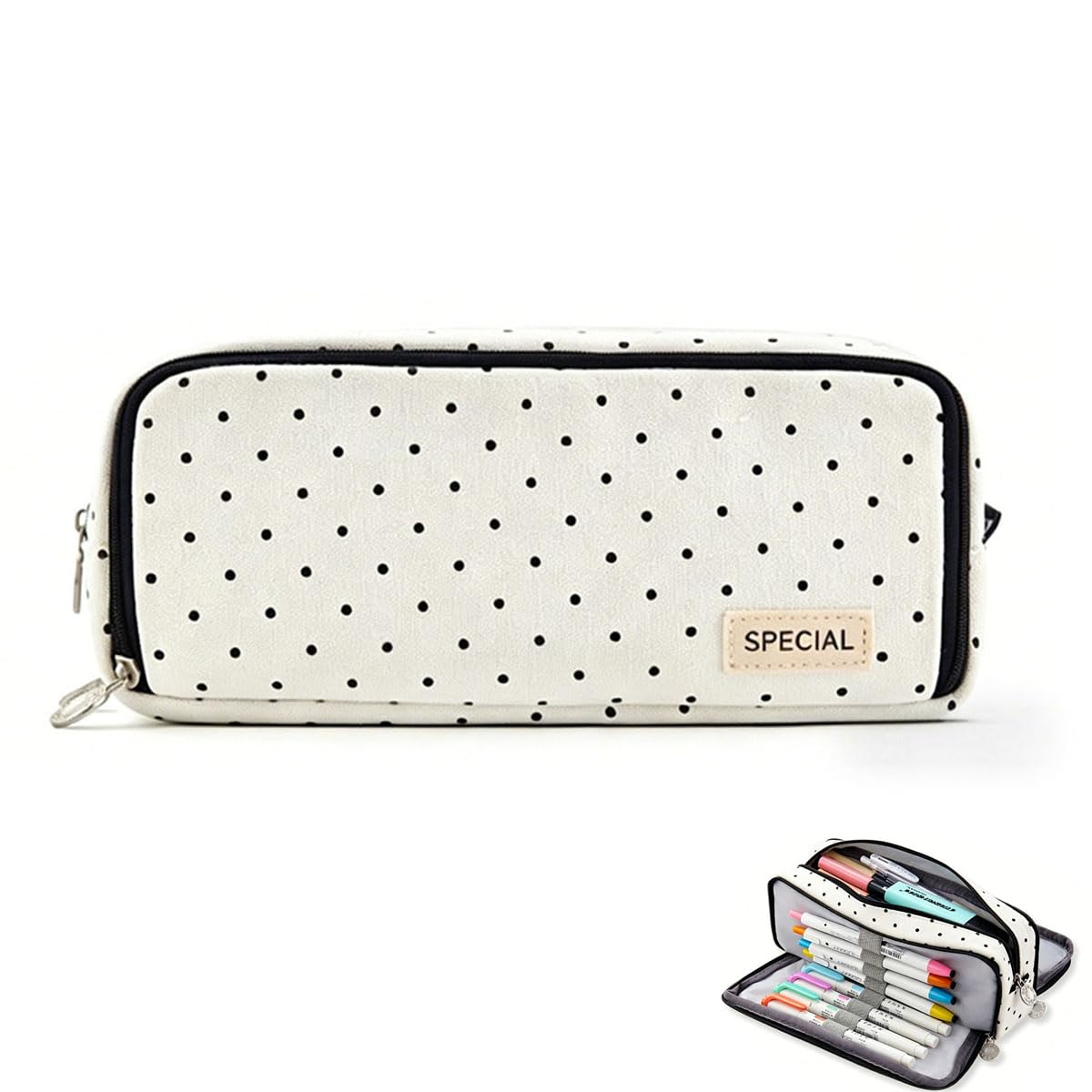Polka Dot Pencil Case,Special Polka Dot Pencil Case,Cute Pencil Cases
