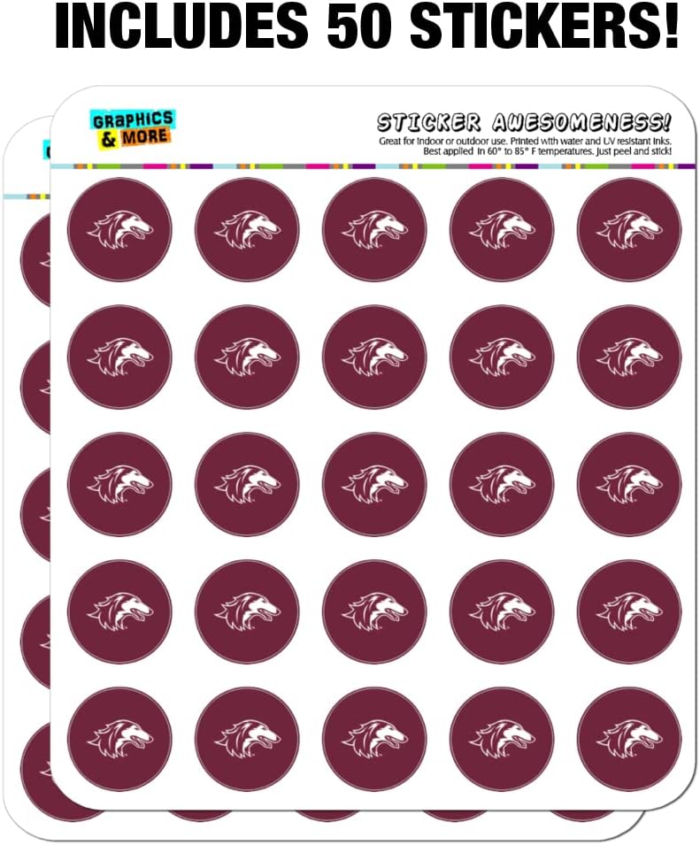 SIU Primary Logo Planner Calendar Scrapbooking Crafting Stickers - Image 3