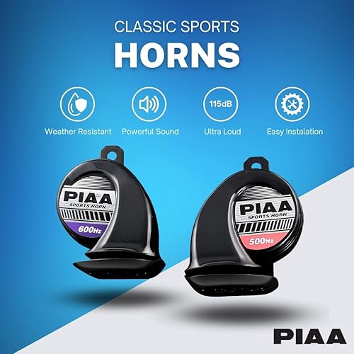 Miniatura 2 de 85112 Bocina deportiva de 115db 500HZ + 600HZ PIAA