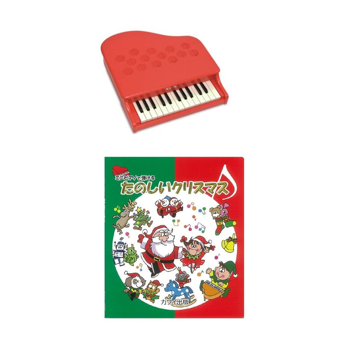 新品未開封　KAWAI ミニピアノ P25　レッド　楽譜付き KAWAI P-25 ミニピアノ 25鍵盤 ポピーレッド カワイ P25 1183