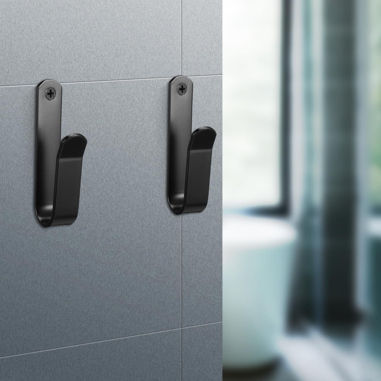 HANABASS Wall Mount for Snowboard Skate Board Skate Deck Ski Surfboards, Black Iron, Snowboard Display Stand Clips Easy Install, Heavy Duty, Multi-Functional, Ideal for Home 3.93x1.18x0.78 Inches