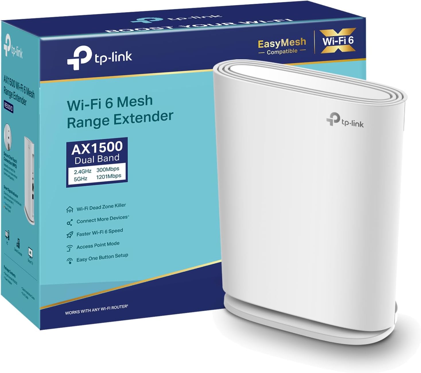 Repetidor WiFi TP-Link RE500XD por 37,99€