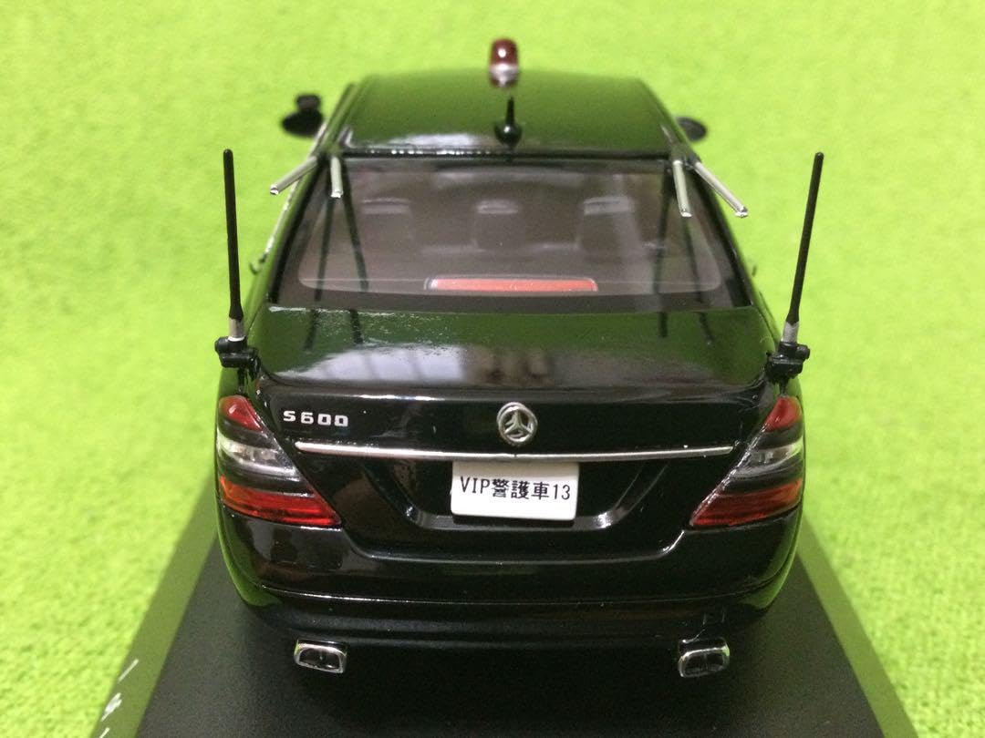 レイズ　1/43 ベンツS600 ヒコセブン　要人警備車両 レイズ 1/43 ベンツS600 ヒコセブン 要人警備車両