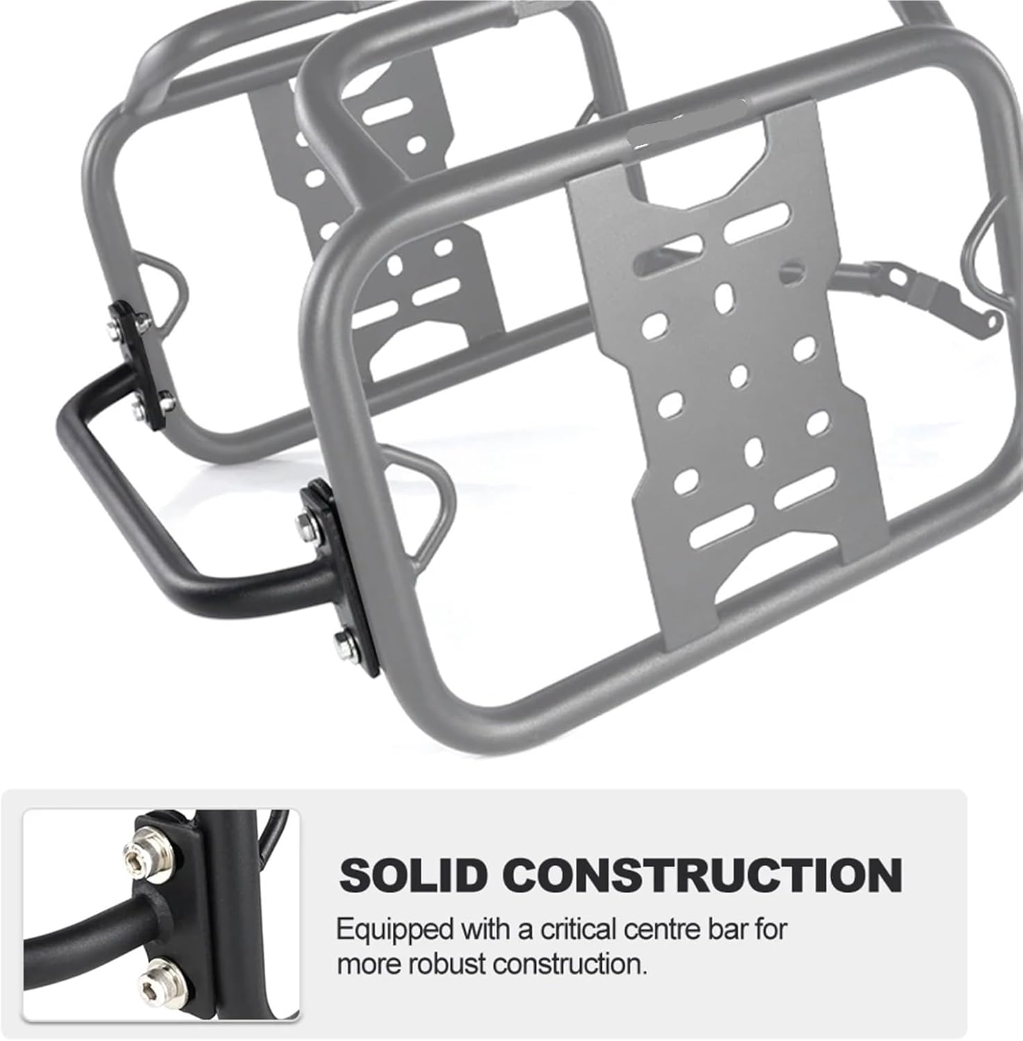 Replacement For BMW R1300GS R 1300 GS 2023 2024 2025 Motorcycle Steel Tail Box Saddlebag Support Bars Mounting Brackets Side Pannier Racks