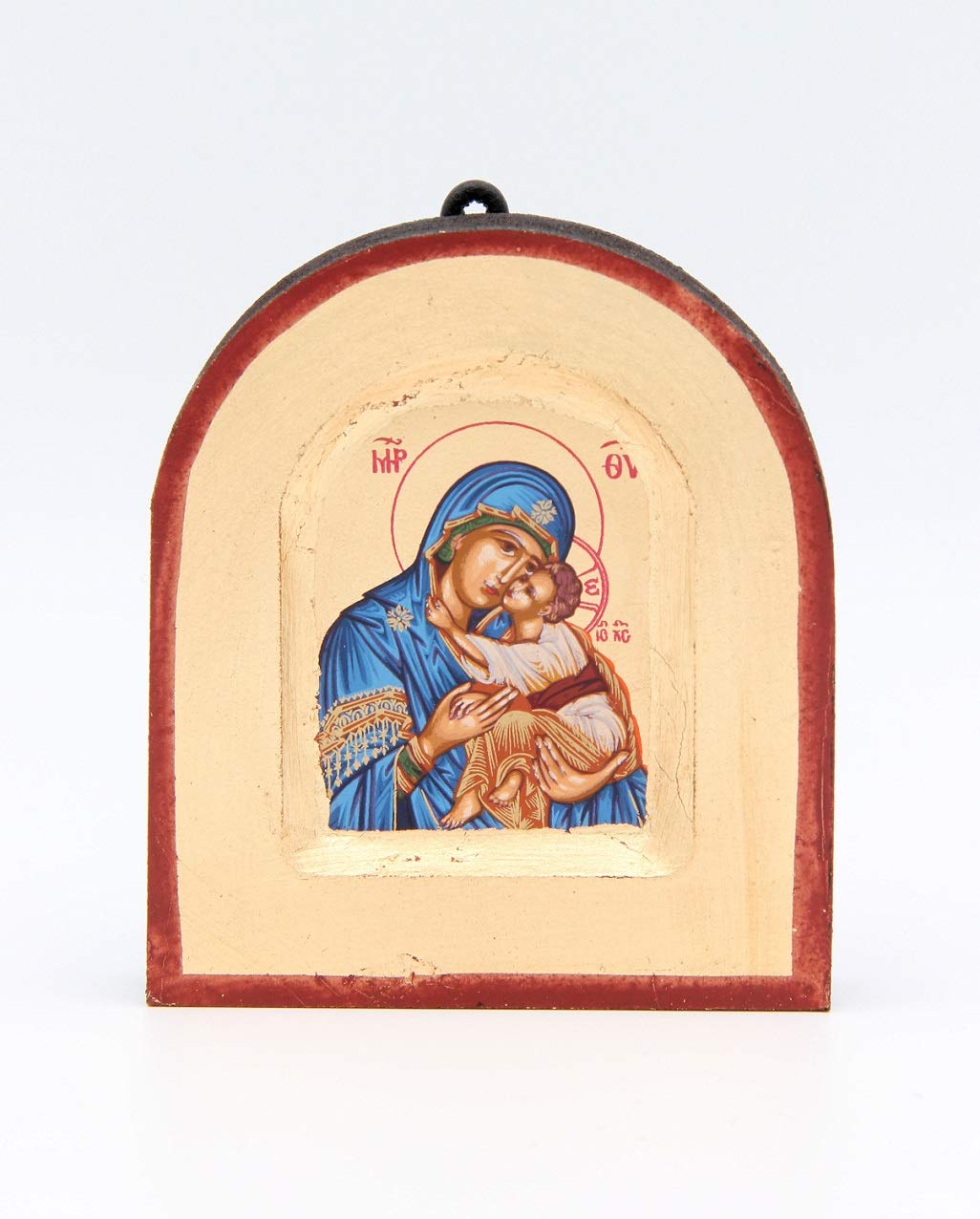 St Joseph's Catholic Giftshop on Amazon Wooden Icon of Our Lady and Child