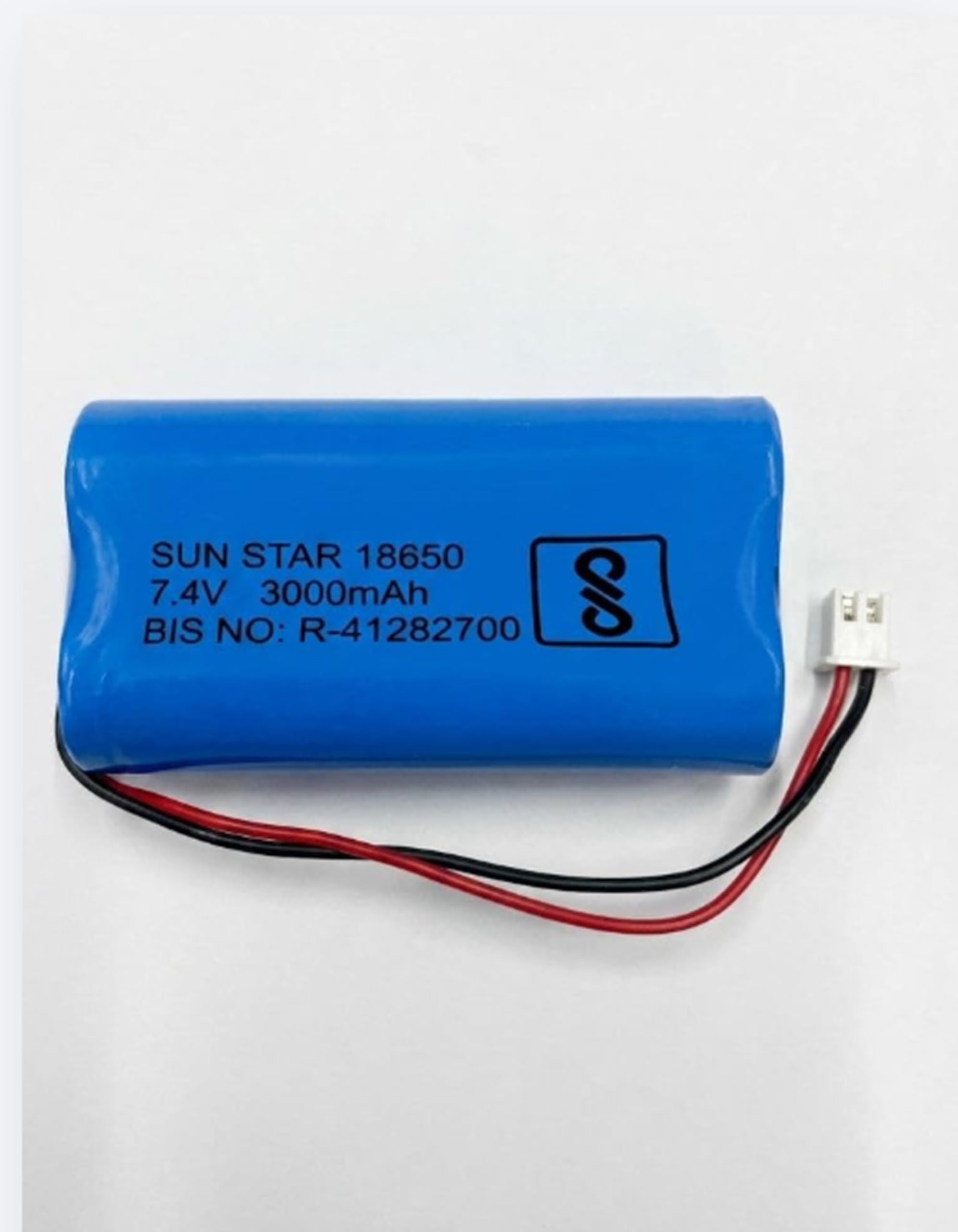 Compatible with Sun Star 18650 7.4V 3000mAh Rechargeable Li-Ion Battery with JST Connector BIS Registered R-41282700 High Performance 2S (2-Cell) Lithium for DIY Electronics Robotics (1 Pcs)-picture-34